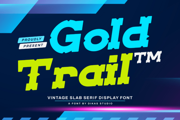 Boost Your Brand with Goldtrail Regular: A Bold Display Font
