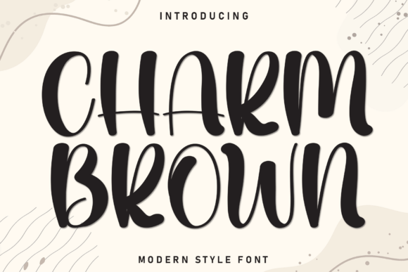 Charm Brown: A Friendly and Versatile Display Font