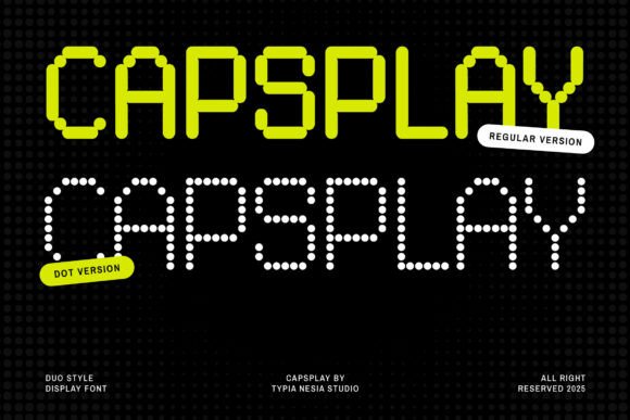Discover Capsplay: A Versatile Display Font for Modern Branding