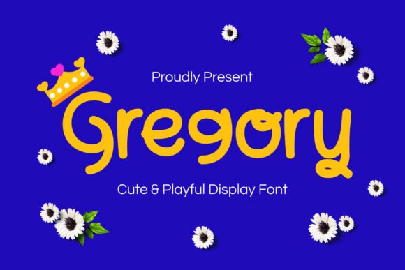 Discover Gregory: A Playful Display Font for Engaging Content