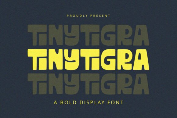 Discover Tinytigra: A Playful Display Font for Creative Projects