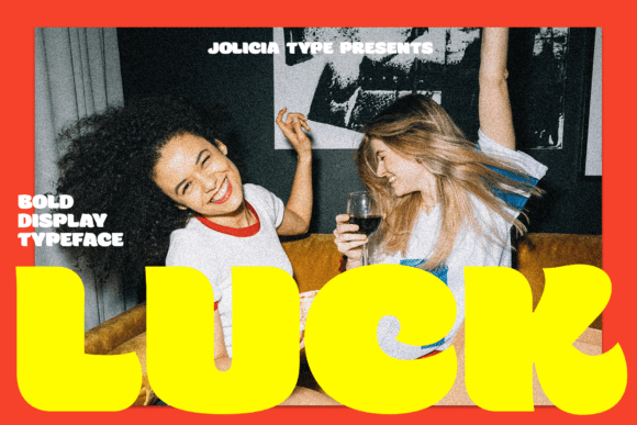 Embrace Retro Charm with Luck Regular Font
