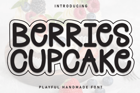 Enhance Your Brand with Berries Cupcake Font
