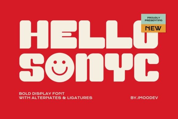 Enhance Your Brand with Hello Sonyc Font