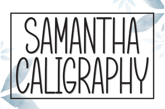 Enhance Your Campaigns with Samantha Caligraphy Font