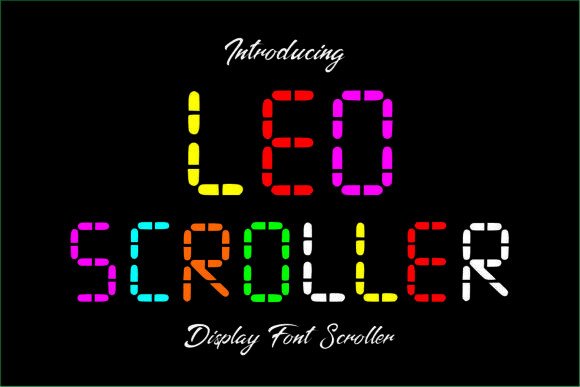 Exploring Ledscroller Regular for Creative Branding