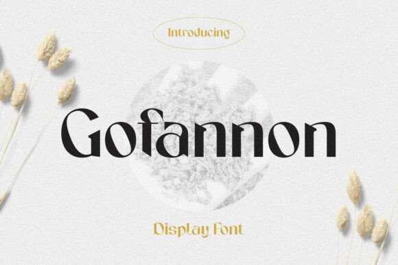 Gofannon: A Premium Serif Font for Editorial Design