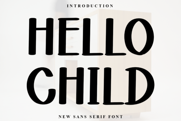 Hello Child: A Playful Display Font for Engaging Web Design
