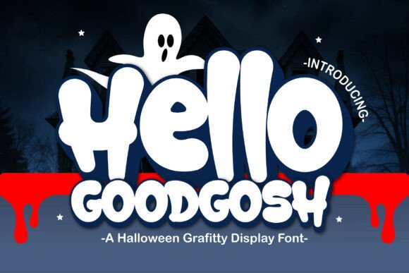Hello Goodgosh: A Playful Display Font for Web Design
