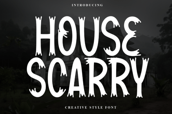 House Scarry: A Friendly Display Font for Editorial Design