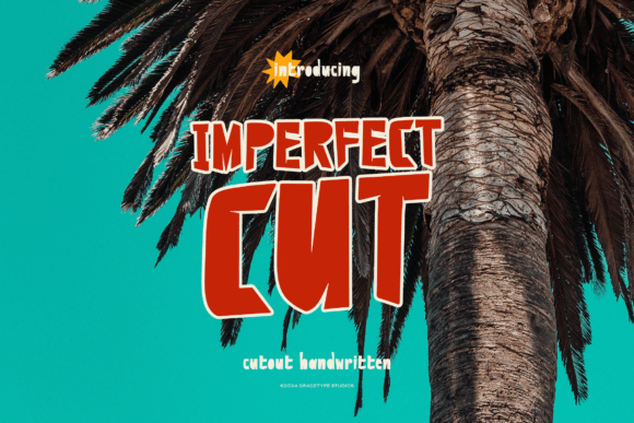 Imperfect Cut: A Playful Handwritten Font for Crafters