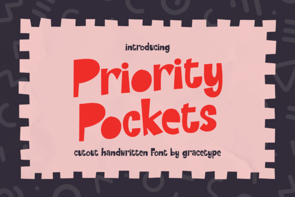 Prioritize Your Brand with Priority Pocket Font