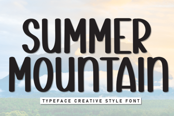 Summer Mountain: A Friendly and Clean Display Font