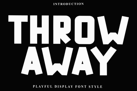 Throw Away: A Versatile Display Font for Web Design