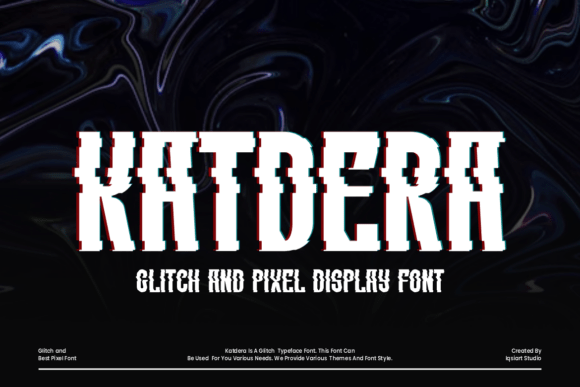 Transform Your Web Design with Katdera, the Bold Display Font