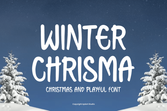 Winter Chrisma: A Handwritten Font for Charming Branding
